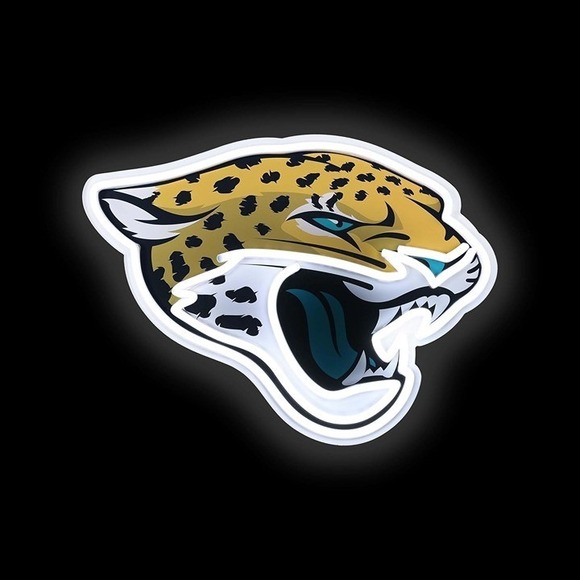 JACKSONVILLE JAGUARS LED Neon Sign For Bar, Porch, Garage, Mancave 16 inch - Picture 1 of 4